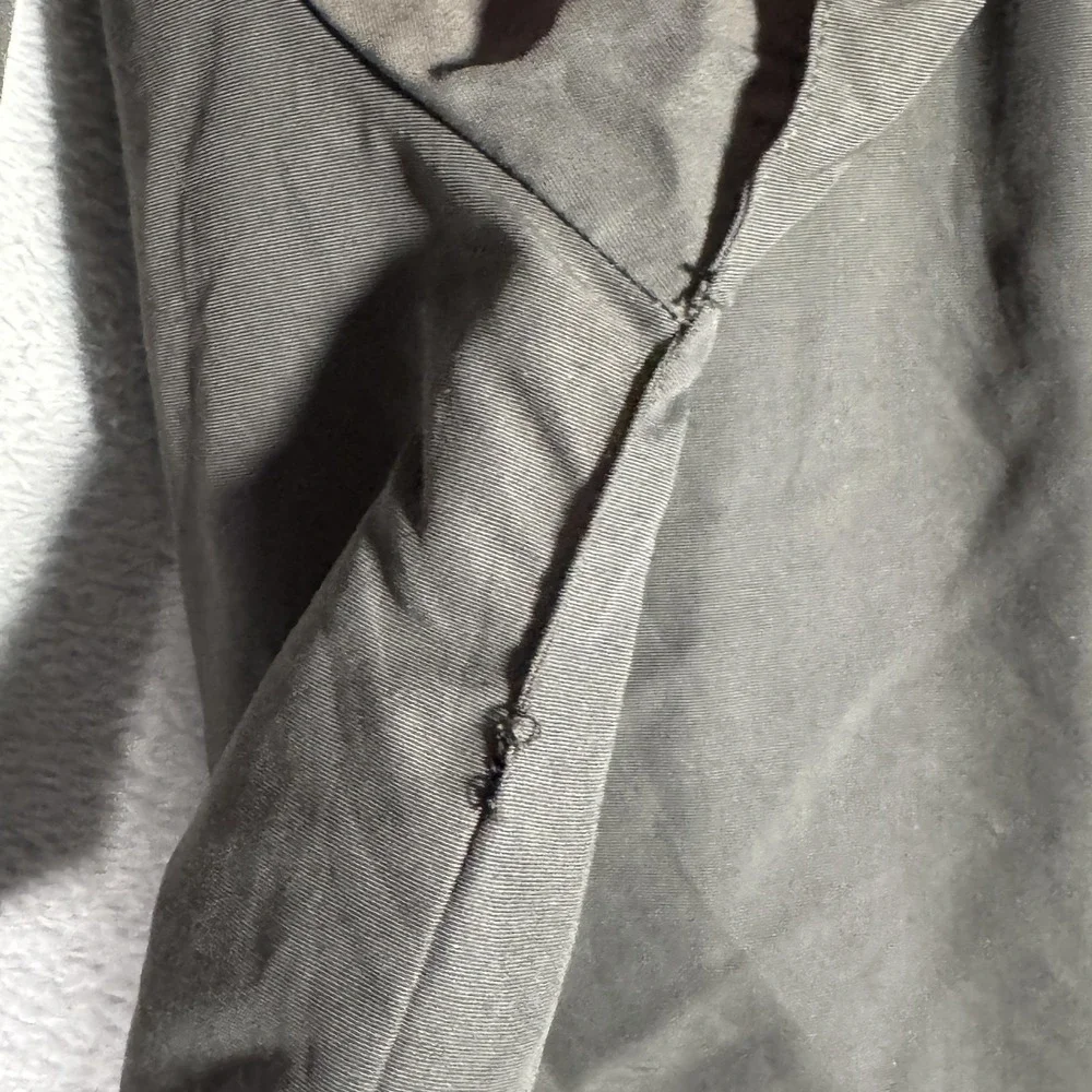 Patagonia Jacket Boys XL 14 Gray Hooded Fleece Lined Insulated Nylon Infurno